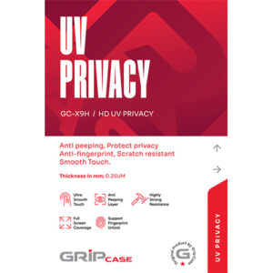 חבילת מגני מסך GRIP CASE UV Privacy - לכל הטלפונים